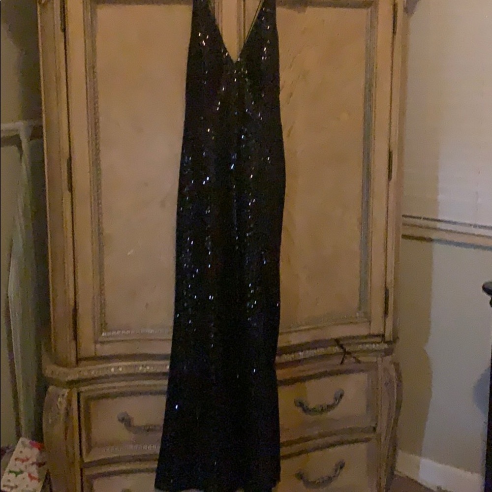 Long Sequin Dress